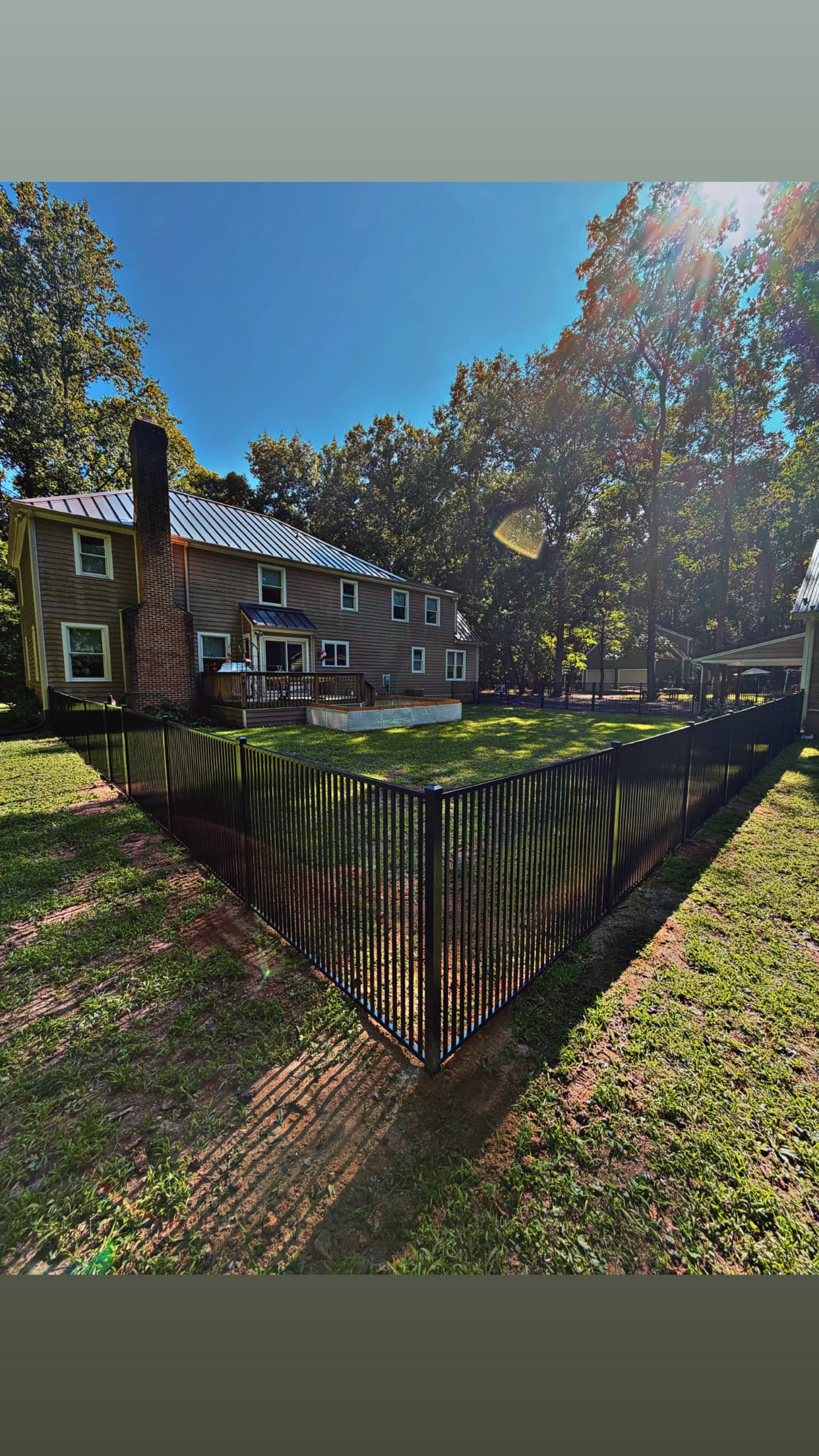 Project Extra-Picket Aluminum Fence Built for Small Dogs image