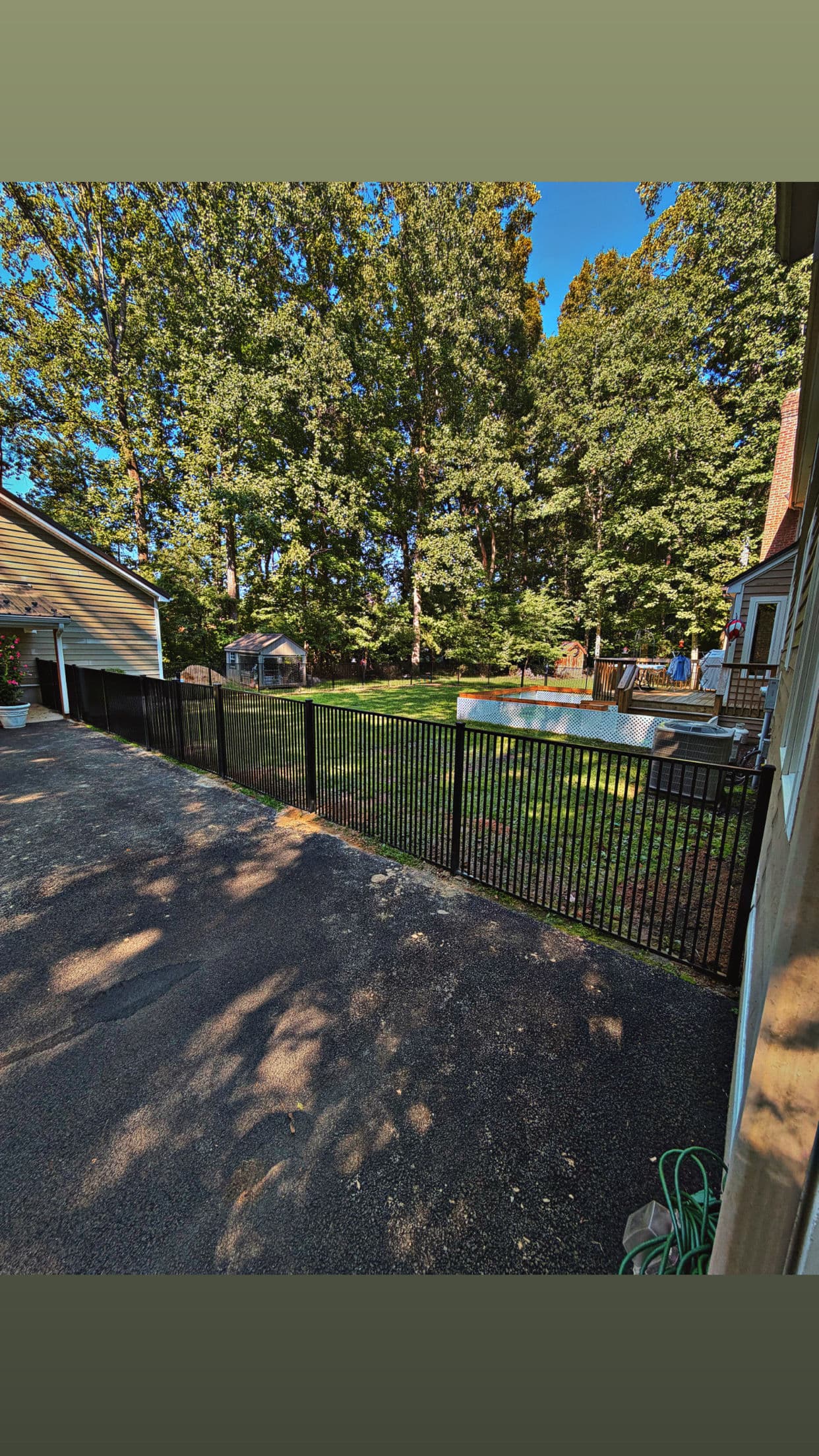 Extra-Picket Aluminum Fence Built for Small Dogs